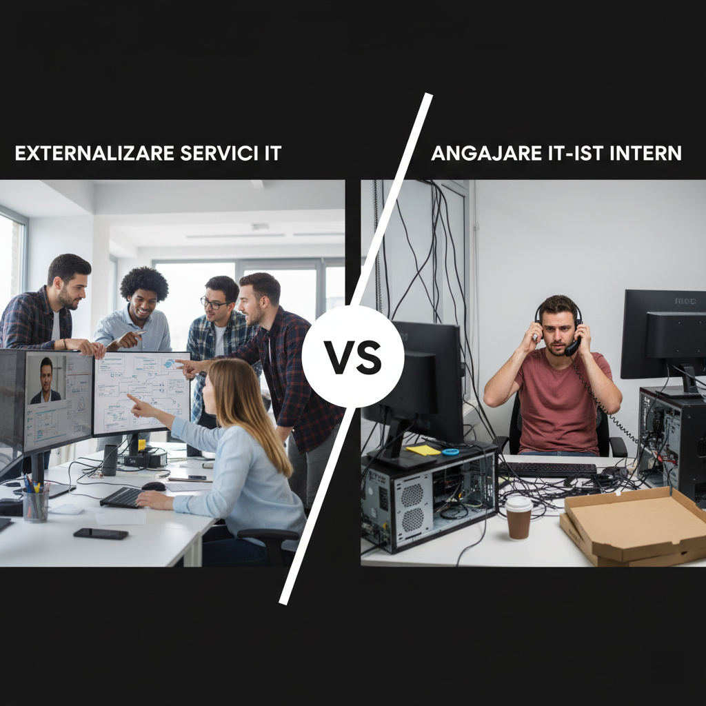 Externalizare servicii IT sau IT intern
